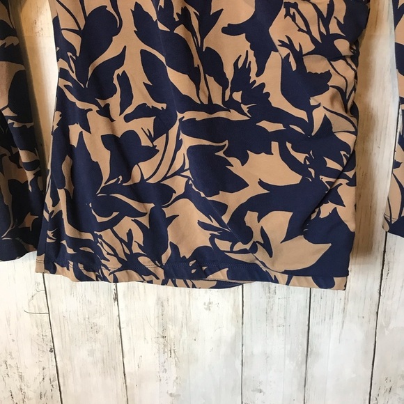 Soft Surroundings Sensational Surplice Top | Lush Tropical-Silhouette  Print - Picture 4 of 13